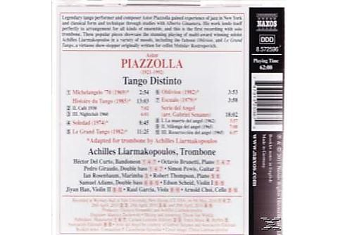 Achilles Liarmakopoulos | Tango Distinto - (CD) Achilles